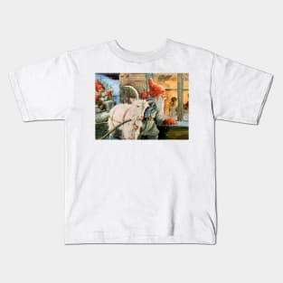 “Through the Window” by Jenny Nystrom Kids T-Shirt